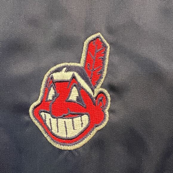 Majestic Authentic- Cleveland Indians Jacket- size Extra Large. Chief Wahoo - Picture 7 of 11